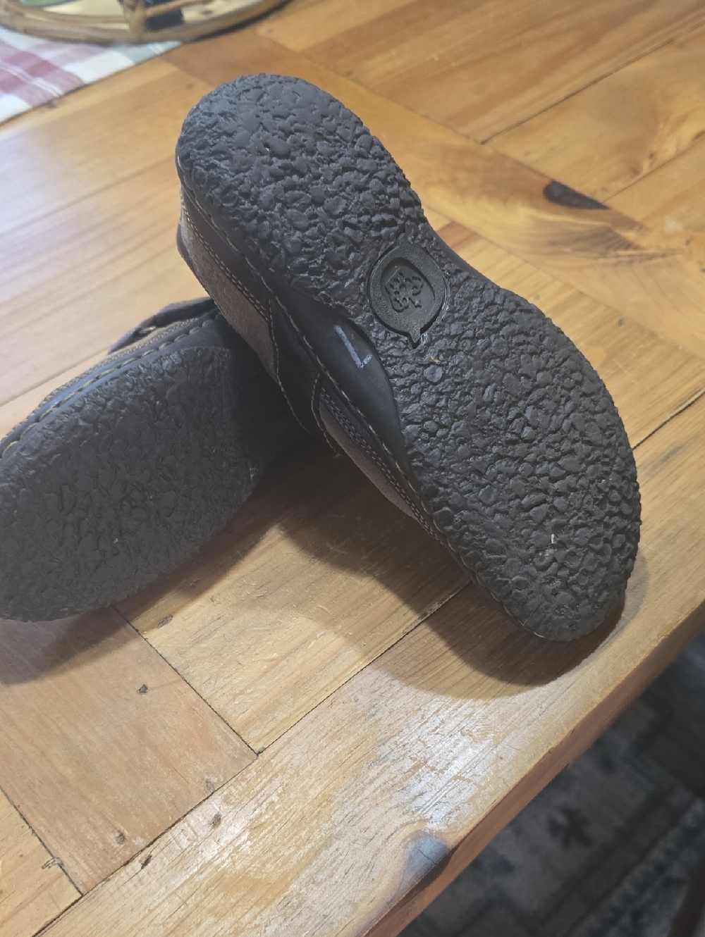 Women's Size 7 Born Casual Suede Slip-On Shoes in Brown - Picture 5 of 6